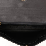 Chanel 2000s Caviar CC Flap Clutch 24K GP