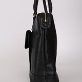 Chanel 1996 Caviar Timeless Turnlock Double-Sided Tote 24K GP