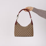 Gucci GG Canvas Ring Small Hobo