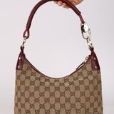 Gucci GG Canvas Ring Small Hobo