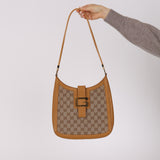 Gucci GG Canvas Square G Jackie Hobo