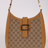 Gucci GG Canvas Square G Jackie Hobo