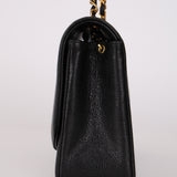 Rare Chanel 1996 Caviar Medium Diana Flap Bag 24K GP