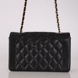 Rare Chanel 1996 Caviar Medium Diana Flap Bag 24K GP