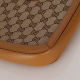 Gucci GG Canvas Square G Jackie Hobo