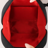 Gucci Black Satin Rhinestone Horsebit Backpack with Cardholder