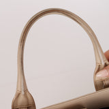 Chanel 2015 Light Beige Executive Cerf Medium Shopper Tote