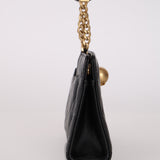 Chanel 2019 Black Lambskin Evening By The Sea Clutch