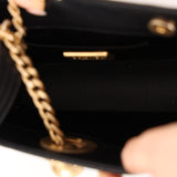 Chanel 2019 Black Lambskin Evening By The Sea Clutch
