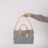 Louis Vuitton 2025 Gray Denim Speedy P9 30