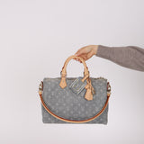 Louis Vuitton 2025 Gray Denim Speedy P9 30
