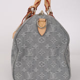 Louis Vuitton 2025 Gray Denim Speedy P9 30