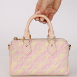 Limited Edition Louis Vuitton Monogram 'Stardust' Empreinte Nano Speedy