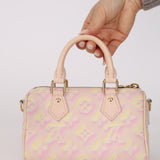 Limited Edition Louis Vuitton Monogram 'Stardust' Empreinte Nano Speedy