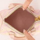 Limited Edition Louis Vuitton Monogram 'Stardust' Empreinte Nano Speedy