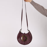 Loewe Bordeaux Leather Joyce Hobo