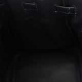 Hermès 2003 Bleu Marine Courchevel Birkin 35 Retourne GHW