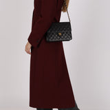 Chanel 1998 Lambskin Push-Pin Square Single Flap 24K GP
