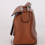 Loewe Cognac Mini Puzzle Bag