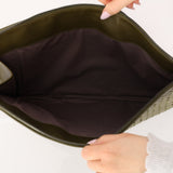 Bottega Veneta Olive Intrecciato A3 Portfolio