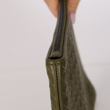 Bottega Veneta Olive Intrecciato A3 Portfolio