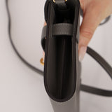 Hermès 2024 Gris Meyer Epsom Kelly To-Go Wallet GHW