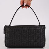 Bottega Veneta Intrecciato Long Wallet with Strap