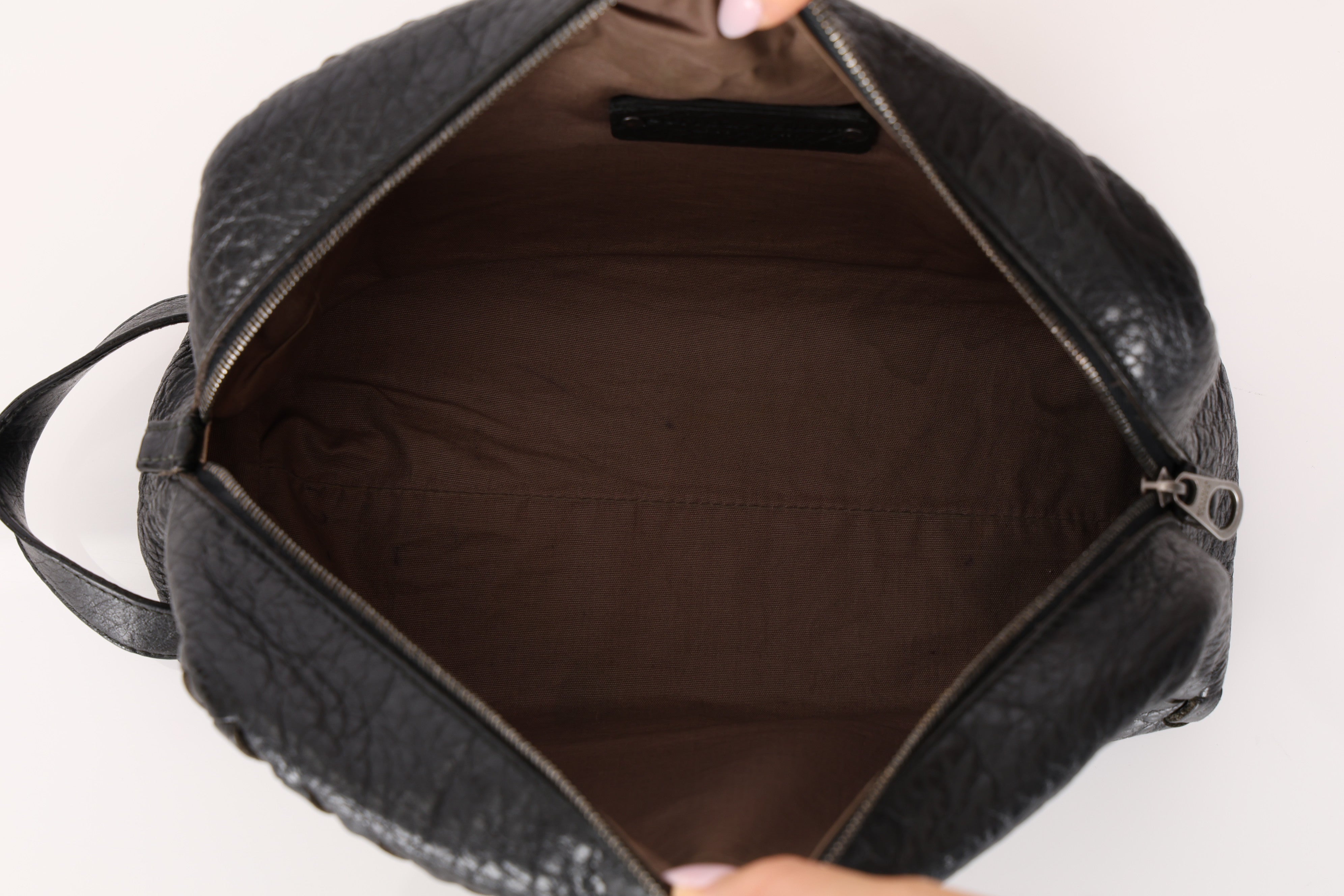 Bottega Veneta Intrecciato Buffalo Voyage Dopp Pouch