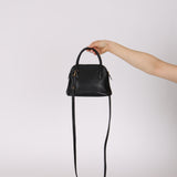 Ultra-Rare Hermès 1993 Noir Gulliver Bolide Mini GHW