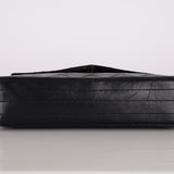 Chanel 1990s Lambskin Jeweled CC Envelope Flap Bag