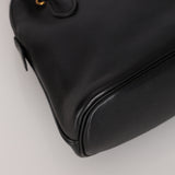 Ultra-Rare Hermès 1993 Noir Gulliver Bolide Mini GHW