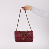 Chanel 2013 Bordeaux Medium Perfect Edge Flap Bag
