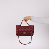 Chanel 2013 Bordeaux Medium Perfect Edge Flap Bag