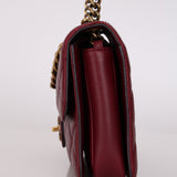 Chanel 2013 Bordeaux Medium Perfect Edge Flap Bag