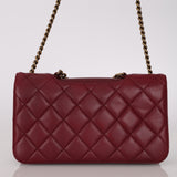 Chanel 2013 Bordeaux Medium Perfect Edge Flap Bag