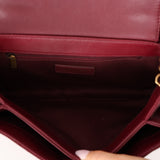 Chanel 2013 Bordeaux Medium Perfect Edge Flap Bag