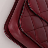 Chanel 2013 Bordeaux Medium Perfect Edge Flap Bag