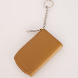 Chanel 2014 Beige Caviar Timeless Coin Case