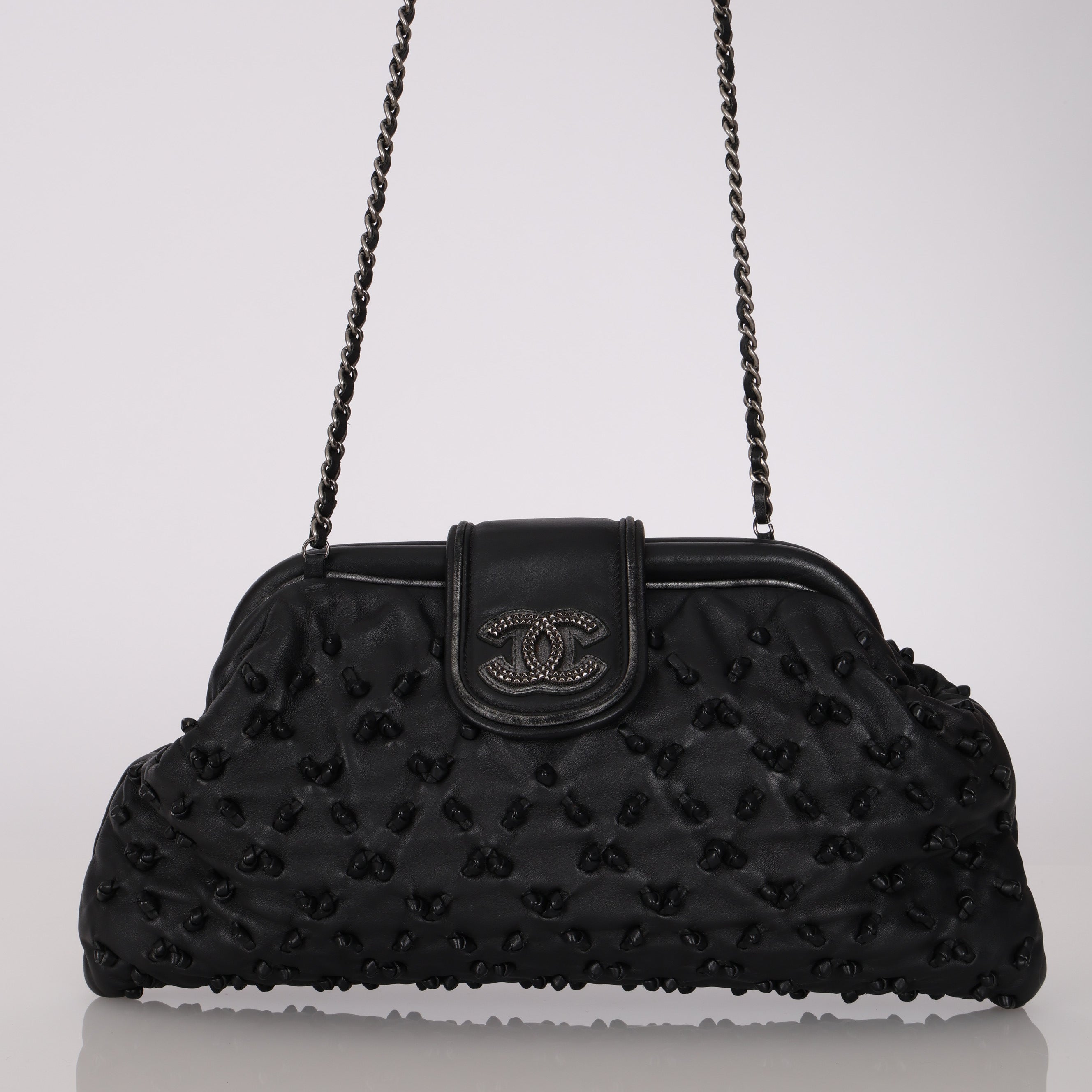 Chanel 2011 Chic Knot Clutch Bag