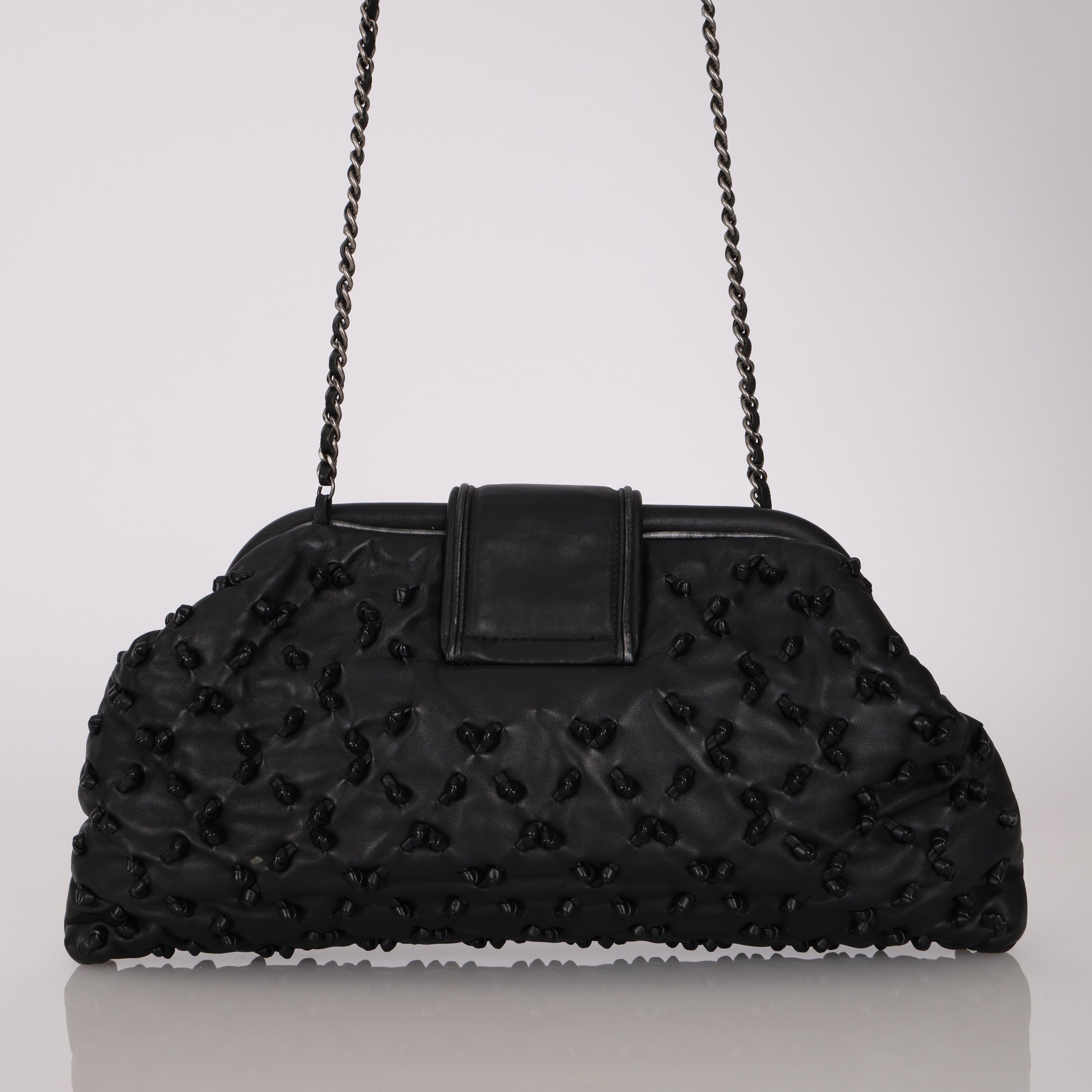 Chanel 2011 Chic Knot Clutch Bag