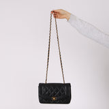 Chanel 1996 Lambskin Small Diana Bag 24K GP