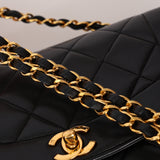 Chanel 1996 Lambskin Small Diana Bag 24K GP