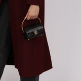 Ultra-Rare Chanel Mini Vanity Chest Black Lambskin 1989 24K GP