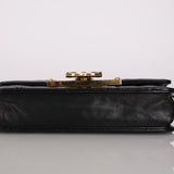 Chanel 2017 Lambskin Golden Clasp Wallet on Chain