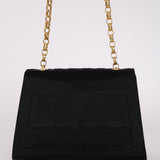 Rare Chanel 1991 Satin Bijoux Turnlock Mini Kelly Bag 24K GP