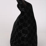 Gucci Suede GG Small Hobo
