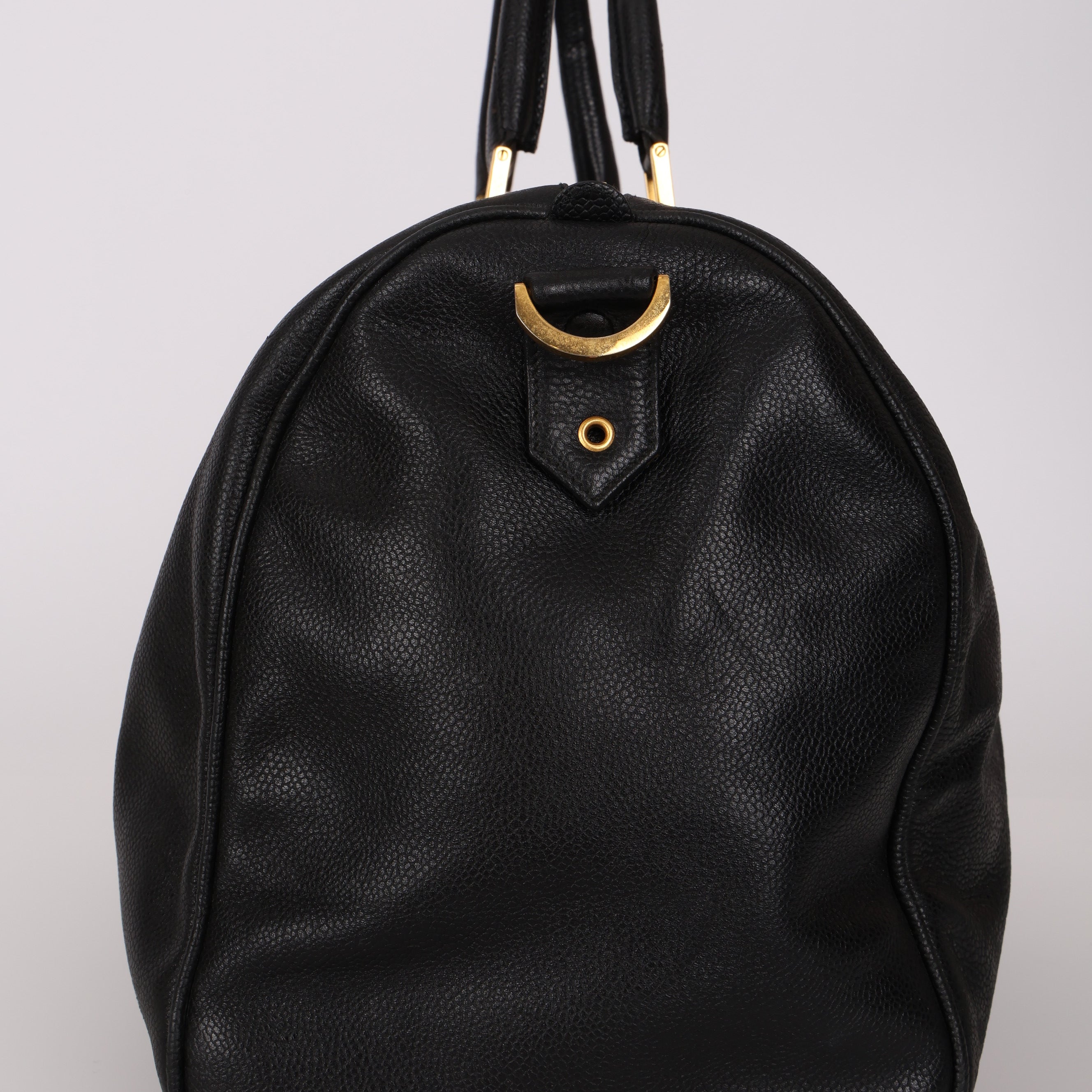 Chanel 1993 Caviar Timeless Weekender Duffel Bag