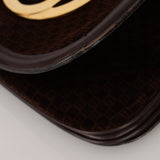 Gucci Chocolate Suede Medium Blondie Shoulder Bag