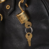 Chanel 1993 Caviar Timeless Weekender Duffel Bag