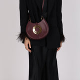 Loewe Bordeaux Leather Joyce Hobo